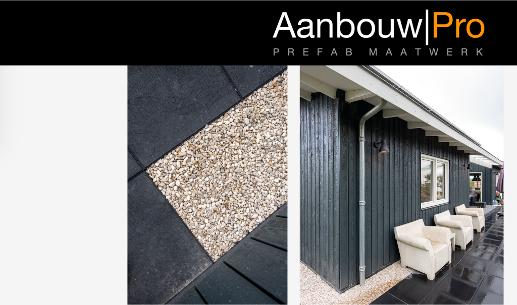 Aanbouw prefab op maat